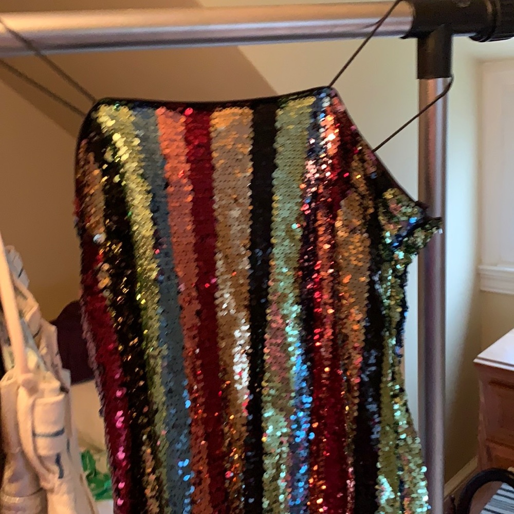 Multi-color Glitter Party Dress